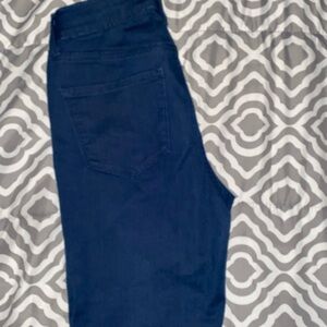 Navy blue skinny pants